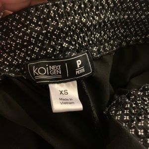 Black XS Koi joggers